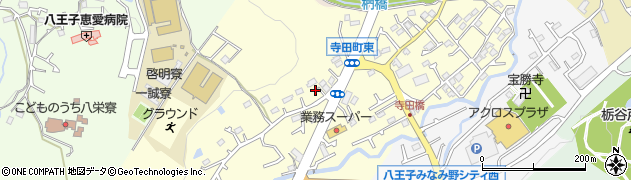 東京都八王子市寺田町169周辺の地図