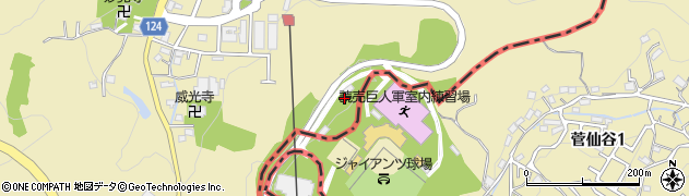 東京都稲城市矢野口3262周辺の地図