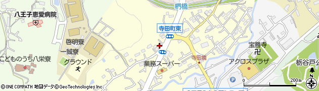 東京都八王子市寺田町171周辺の地図