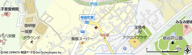 東京都八王子市寺田町180周辺の地図