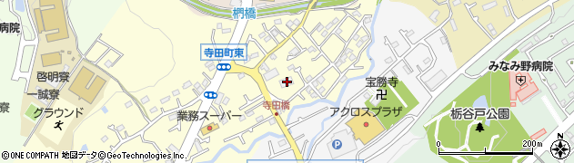 東京都八王子市寺田町67周辺の地図