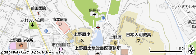 上野原市上下水道組合周辺の地図