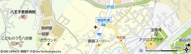 東京都八王子市寺田町173周辺の地図