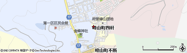 京都府京丹後市峰山町四軒17周辺の地図