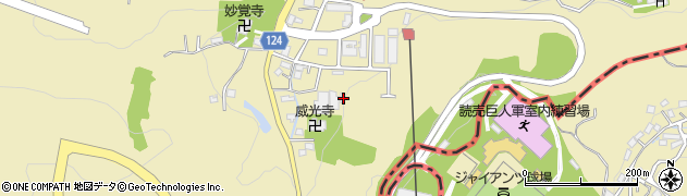 東京都稲城市矢野口2402周辺の地図