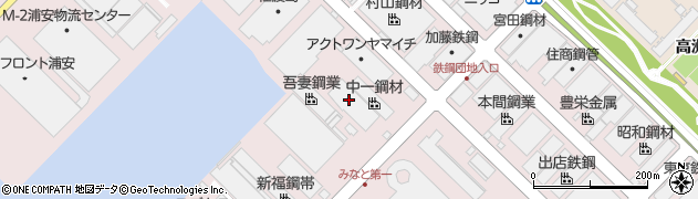千葉県浦安市港67周辺の地図