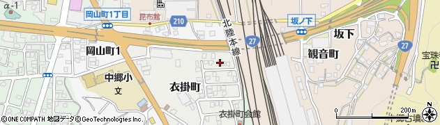 福井県敦賀市衣掛町128周辺の地図