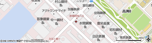 千葉県浦安市港44周辺の地図