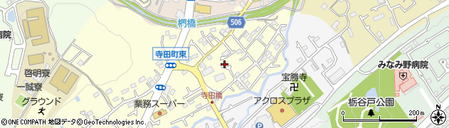 東京都八王子市寺田町68周辺の地図