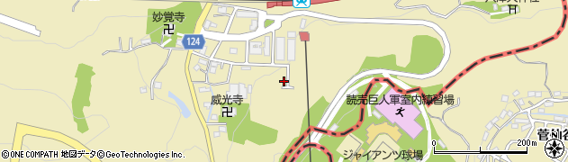 東京都稲城市矢野口4019-2周辺の地図