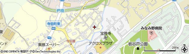 東京都八王子市寺田町13周辺の地図
