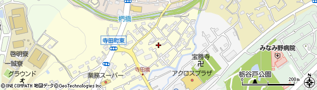 東京都八王子市寺田町58周辺の地図