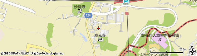 東京都稲城市矢野口2399周辺の地図