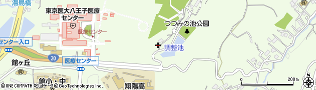 東京都八王子市館町1327周辺の地図