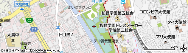 ファミリーマート目黒アルコタワー店周辺の地図