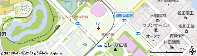 千葉県浦安市舞浜周辺の地図