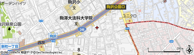 米ぬか酵素 ルアナ 駒沢店(LUANA)周辺の地図