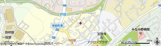 東京都八王子市寺田町41周辺の地図
