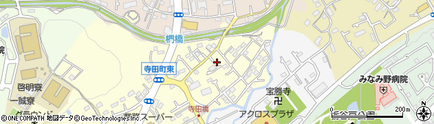東京都八王子市寺田町72周辺の地図