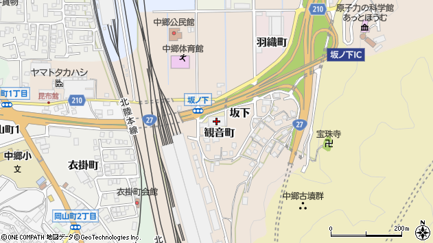 〒914-0039 福井県敦賀市観音町の地図