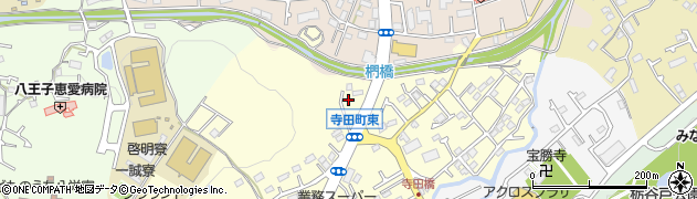 東京都八王子市寺田町126周辺の地図