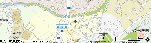 東京都八王子市寺田町102周辺の地図