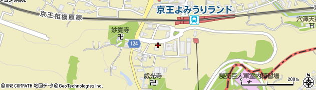 東京都稲城市矢野口4007周辺の地図