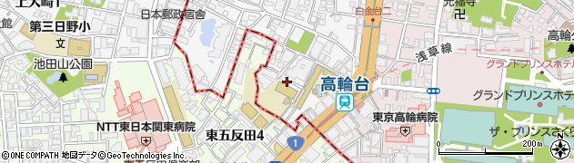 東京都港区白金台2丁目27周辺の地図
