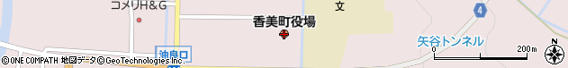 兵庫県美方郡香美町周辺の地図