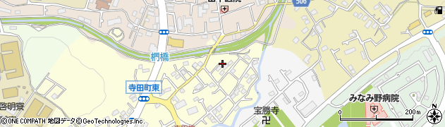 東京都八王子市寺田町30周辺の地図