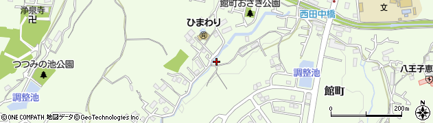 東京都八王子市館町2009周辺の地図
