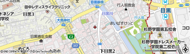 日進レンタカー株式会社　目黒営業所周辺の地図