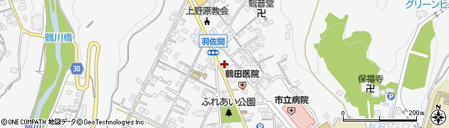 橋本石油店周辺の地図