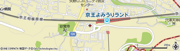 東京都稲城市矢野口4011周辺の地図