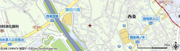 ドクターケーニッヒ甲府昭和周辺の地図