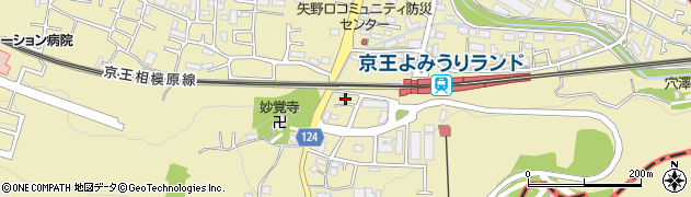 東京都稲城市矢野口4002周辺の地図