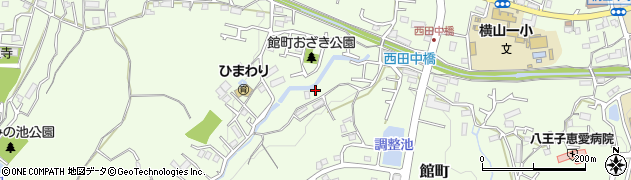 東京都八王子市館町2024周辺の地図