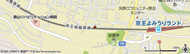 東京都稲城市矢野口2585周辺の地図