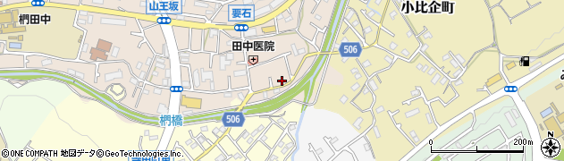 東京都八王子市椚田町260周辺の地図