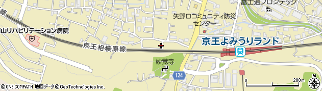 東京都稲城市矢野口2464-15周辺の地図