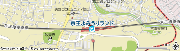 東京都稲城市矢野口2199周辺の地図