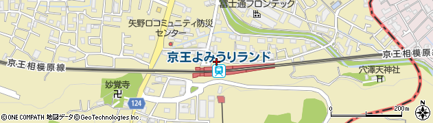 東京都稲城市矢野口3268周辺の地図
