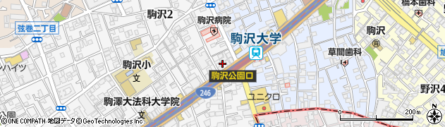 よし鳥 駒沢店周辺の地図