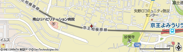 東京都稲城市矢野口2832-3周辺の地図