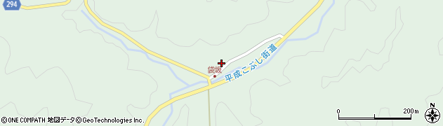 岐阜県下呂市金山町菅田笹洞297周辺の地図