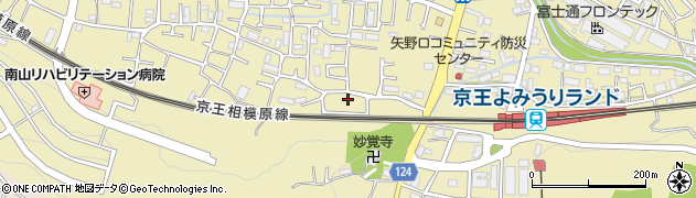東京都稲城市矢野口2464周辺の地図