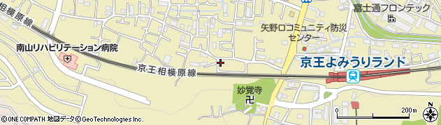 東京都稲城市矢野口2464-25周辺の地図