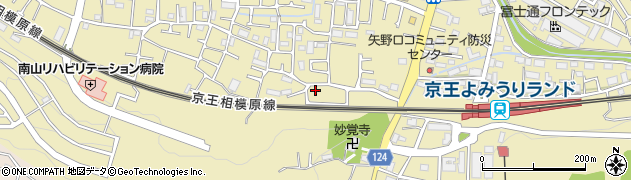 東京都稲城市矢野口2464-24周辺の地図