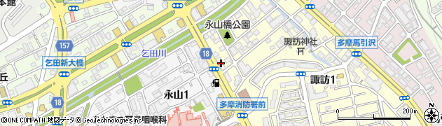 川崎歯科医院周辺の地図