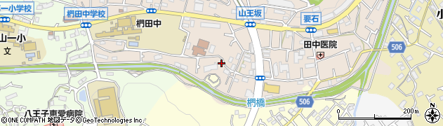 東京都八王子市椚田町53周辺の地図